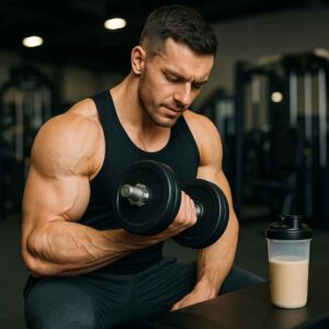 Ernährungsplan für Muskelaufbau: Protein, Energie und Timing 4 Ernährungsplan für Muskelaufbau: Proteinshake und Training